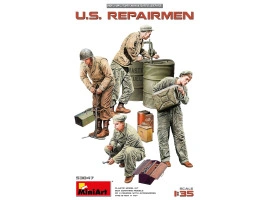 Scale model 1/35 Figures American repairmen MiniArt 53047