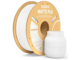 Пластик ELEGOO PLA MATTE Filament Ø1.75мм "Matte White" (матовий білий) 1кг