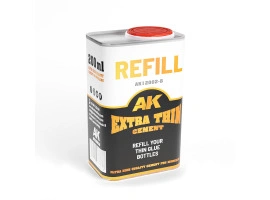 Заправка - EXTRA THIN CEMENT GLUE 200мл КЛЕЙ AK-interactive AK12002-B