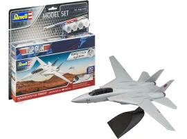 Стартовий набір для моделізму Літака Top Gun Maverick's F-14 Tomcat Easy-Click Aircraft Model Kit 1/72 Revell 64966