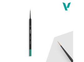 Синтетичний круглий пензлик з трикутною ручкою №. 3/0 Vallejo VALB03030 Синтетичний круглий пензлик з трикутною ручкою №. 3/0 Vallejo VALB03030