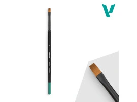 Плоский прямокутний синтетичний пензлик №. 4 Vallejo VALB04004