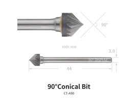 Конічне свердло 90 градусів DSPIAE CT-A90