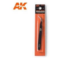 Тонкий изогнутый пинцет (Precise Curved Tweezers) AK-Interactive AK9007
