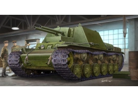 Збірна модель 1/35 Радянська САУ КВ-7 (Об'єкт 227) Trumpeter 09504