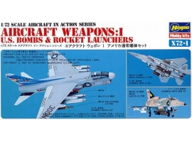 Збірна модель 1/72 Набір авіаційне озброєння США I Hasegawa 35001