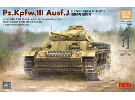 Збірна модель 1/35 Танк Pz.Kpfw.III Ausf.J Rye Field Model RM-5070