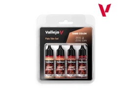 Набір акрилових фарб Game Color Бліда шкіра (Pale Skin Set)  4 шт VAL 72379