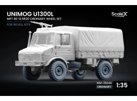 Набір коліс для Unimog U1300L MPT 80 від Revell ScaleX WM-35046