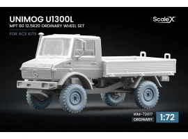 Набір коліс для Unimog U1300L MPT 80 від ACE ScaleX WM-72017