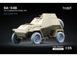 Набір коліс (з деформацією) Я-13 для БА-64Б від LANMO ScaleX WW-35029W