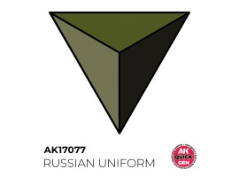 Acrylic paint rUSSIAN UNIFORM (military) QUICK GEN COLOR AK-interactive AK 17077