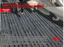 Збірна модель 1/48 Набір аеродромне покриття США M8A1 ICM 48410