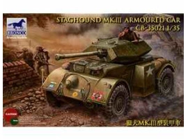 обзорное фото Staghound Mk. III Бронетехніка 1/35