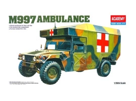 Збірна модель 1/35 Санітарний автомобіль HMMWV M997 Ambulance Academy 13243
