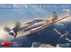 Scale model 1/48 Focke-Wulf FW 190D-9 (Mimetall Jagdgeschwader 301) MiniArt 48040