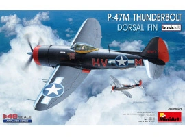 Scale model 1/48 P-47M Thunderbolt (DORSAL FIN) MiniArt 48060