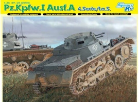 обзорное фото Pz.Kpfw.I Ausf.A 4.Serie/La.S. Бронетехніка 1/35