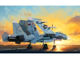 Збірна модель 1/72 Винищувач Су-33 Фланкер Д Trumpeter 01678