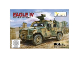 Сборная модель 1/35 Немецкий автомобиль Eagle IV (2011) Deluxe Edition Vespid Models VS350001S