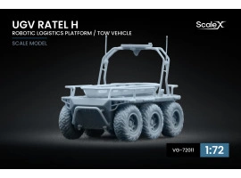 Збірна модель 1/72 Наземний дрон "Ratel H" (логістичний) ScaleX VG-72011