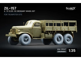 Набір коліс K-70 для ZIL-157 від Trumpeter ScaleX WM-35047