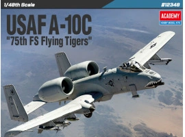 Збірна модель 1/48 Літак А-10C Thunderbolt II 75-а винищувальна авіагрупа «Flying Tigers» Academy 12348