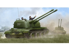 Сборная модель 1/35 Зенитная самоходная установка ЗСУ-57-2 Трумпетер 05559