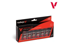 Set of acrylic paints (Game Color Inks) 8 pcs Vallejo VAL 72296