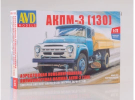 обзорное фото АЕРОДРОМНА КОМБІНОВАНА ПОЛОВНА МАШИНА АКПМ-3(130) Автомобілі 1/72