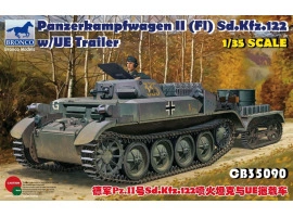 обзорное фото Panzerkampfwagen II (FI) Sd.Kfz.122 w/UE Trailer  Бронетехніка 1/35