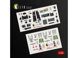 F-4B 3D декаль интерьер для комплекта Tamiya 1/48 КЕЛИК K48027