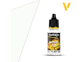 Акрилова фарба білий RAL9016 RLM21 FS37925 (White RAL9016 RLM21 FS37925) Vallejo Model Air VAL 71001