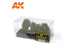 DARK GREEN BUSHES 4-6CM / Темно-зеленые кусты (3шт)
