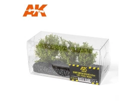 LIGHT GREEN BUSHES 4-6CM	/ Светло-зеленые кусты (3шт)