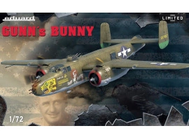 Збірна модель 1/72 Літак B-25J Mitchell GUNN´s BUNNY LIMITED Eduard 2139