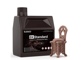 Фотополимерная смола ELEGOO Standard Resin 8k "Red Clay" (Красная глина) 2кг