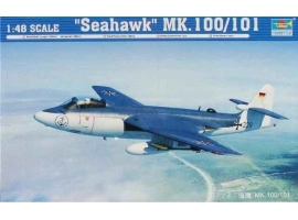 Сборная модель 1/48 Самолет "Seahawk" MK.100/101 Трумпетер 02827