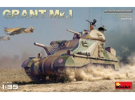 Сборная модель 1/35 Британский танк ГРАНТ Мк.I Миниарт 35276