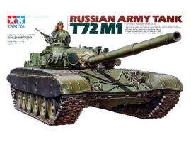 Scale plastic model 1/35 Tank T-72M1 Tamiya 35160