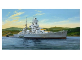 Scale model 1/350 German heavy cruiser "Admiral Hipper" 1941 Trumpeter 05317