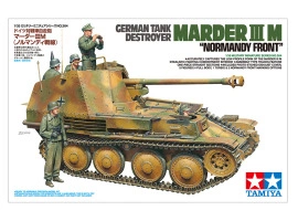 Збірна модель 1/35 самохідна протитанкова установка Marder III M Normandy Tamiya 35364