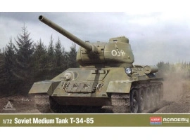 Збірна модель 1/72 Радянський середній танк Т-34-85 Academy 13421 Збірна модель 1/72 Радянський середній танк Т-34-85 Academy 13421