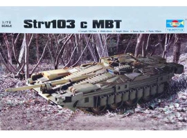 Сборная модель 1/72 Швецкий танк Strv103c Трумпетер 07220