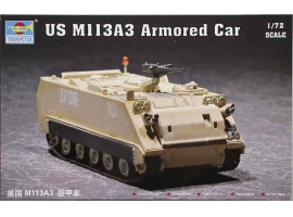 Сборная модель 1/72 американский БТР M113A3 Трумпетер 07240