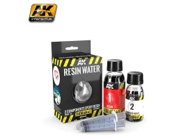 Resin Water 180ml - Двокомпонентна епоксидна смола зі слабким запахом 180 мл