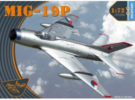 Scale model 1/72 Airplane MiG-19P Clear Prop 72056