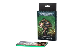 Игровые карты WARHAMMER 40000 DATASHEET CARDS: CHAOS KNIGHTS (ENG)