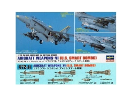 Збірна модель 1/72 Набір авіаційне озброєння «Розумні бомби» США VI Хасегава 35011