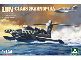 Збірна модель 1/144 Екраноплан Лунь Takom 3002